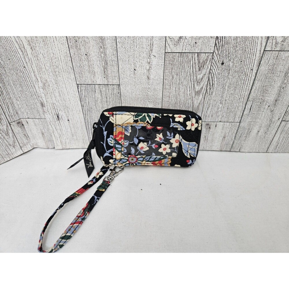 Vera Bradley All In One Wristlet ID Wallet Clutch Floral